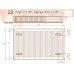 DeLonghi Compact Panel 22 TEK 300