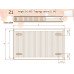 DeLonghi Compact Panel 21 TEK 400