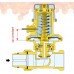 Caleffi 140300 регулятор диференційного тиску для колекторів з капілярною трубкою та з'єднувальним патрубком