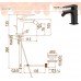 Nobili Seven Black SE124119/1BM змішувач для біде