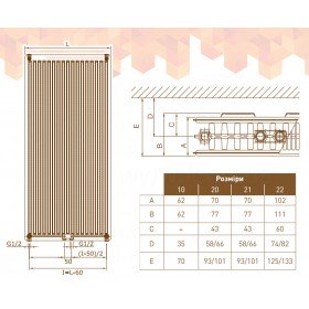 DeLonghi Vertical Panel 21 PRV 1800