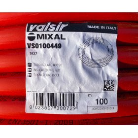 Valsir Mixal в изоляции красная
