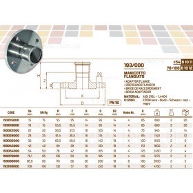 InoxPres 193/000 фланец PN16