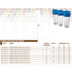 Atlas Filtri Plus 3P 10 Trio TS OT