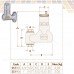 251 Caleffi Solar DISCAL деаэратор вертикальный