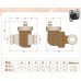 Caleffi 551806 DiscalSlim деаератор 1″ автоматичні поворотні деаератори з гігроскопічним запобіжником