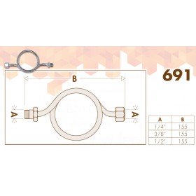 Caleffi 691 петля амортизатор гідравлічного удару 1/2″