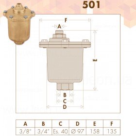 Caleffi 501500 Maxcal