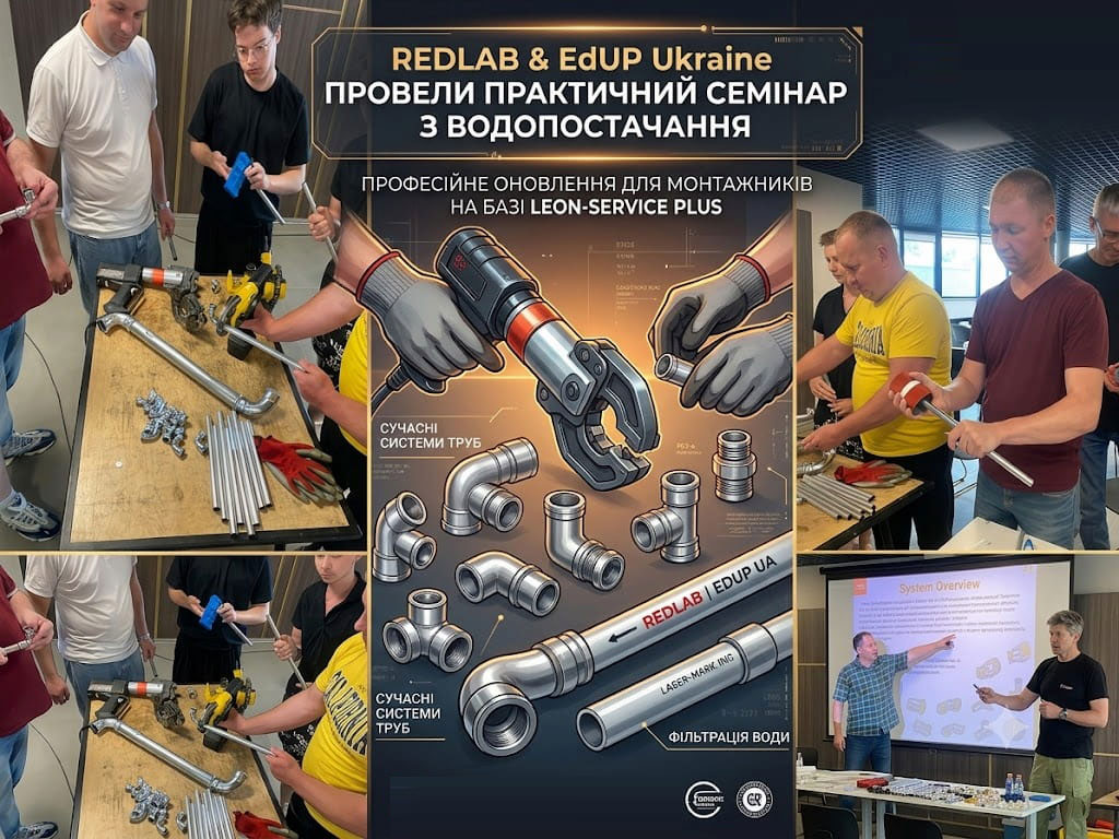 RedLab та EdUP Ukraine провели дводенний практичний інтенсив
