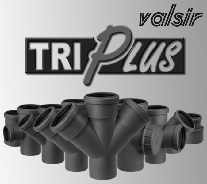 Бесшумная канализация TRIPLUS