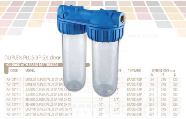 Новый фильтр Duplex Plus 3P