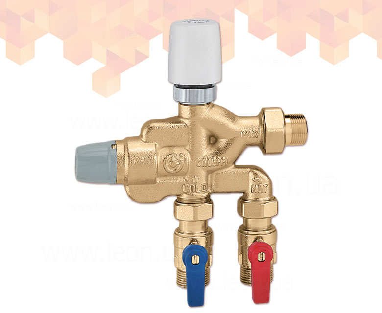 Группа регуляции и дезинфекции Caleffi 6005 Legioflow