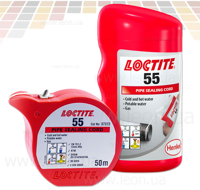 Нитка для пакування Loctite 55 (відео)
