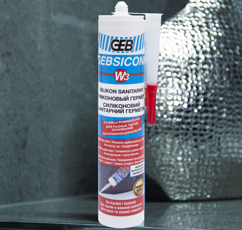 Герметик силіконовий Gebsicone W3