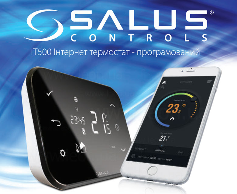 Кімнатний інтернет термостати Salus