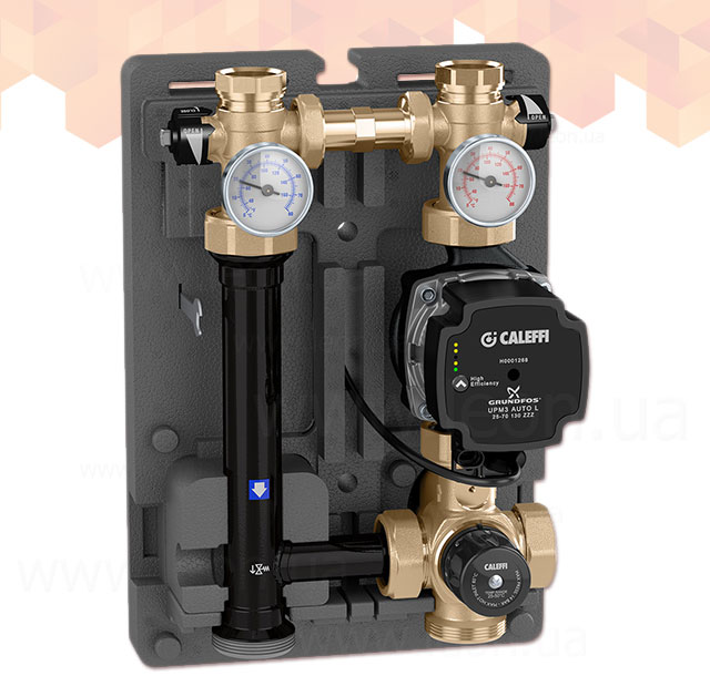 Caleffi 166609 група терморегуляції