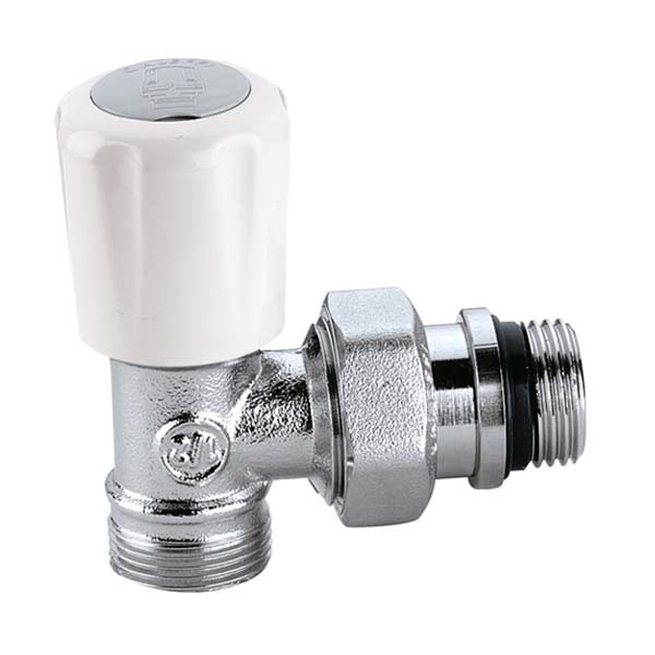 Caleffi 338402 кран-термостат радіаторний кутовий