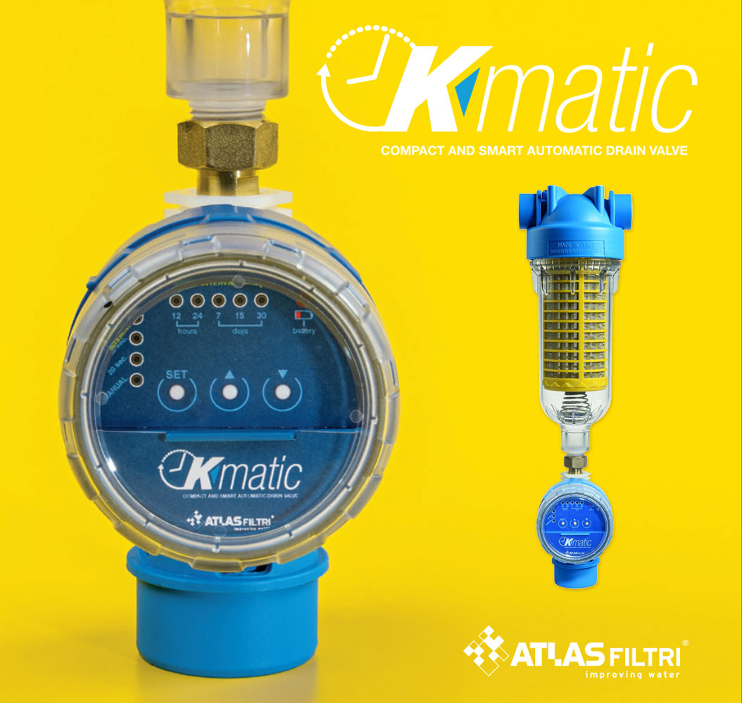Програмований дренажний клапан Atlas Filtri K-Matic