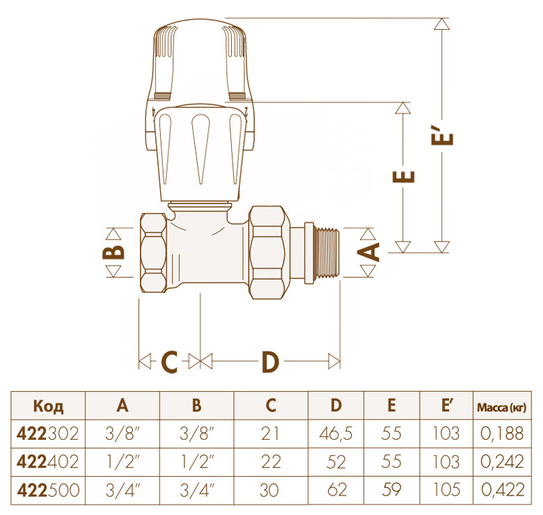 Caleffi 422402