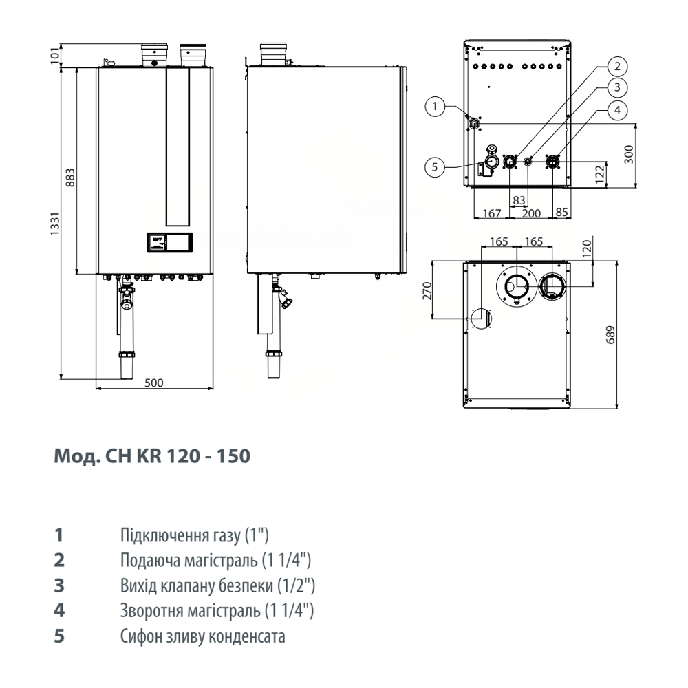 Itaca Condensing CH KR 120