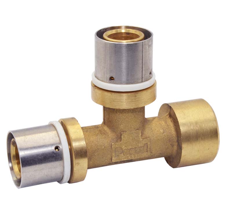 Pexal Brass трійник перехідник з внутрішньою різьбою редукційний