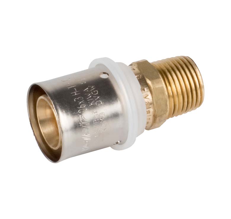 Pexal Brass перехідник з зовнішньою різьбою