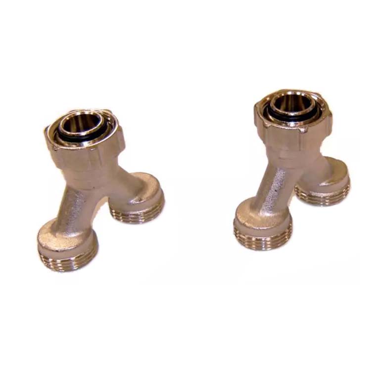 Uponor Fluvia Y тройник евроконус