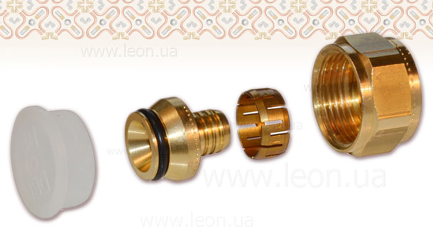 1005168 Резьбовой адаптер Uponor PE-Xa евроконус, 14x2.0 x 3/4 ВР