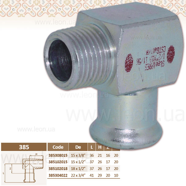 SteelPres 385 Raccorderie Metalliche