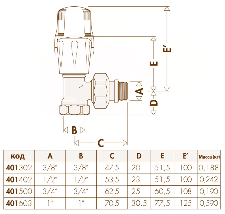 Caleffi 401