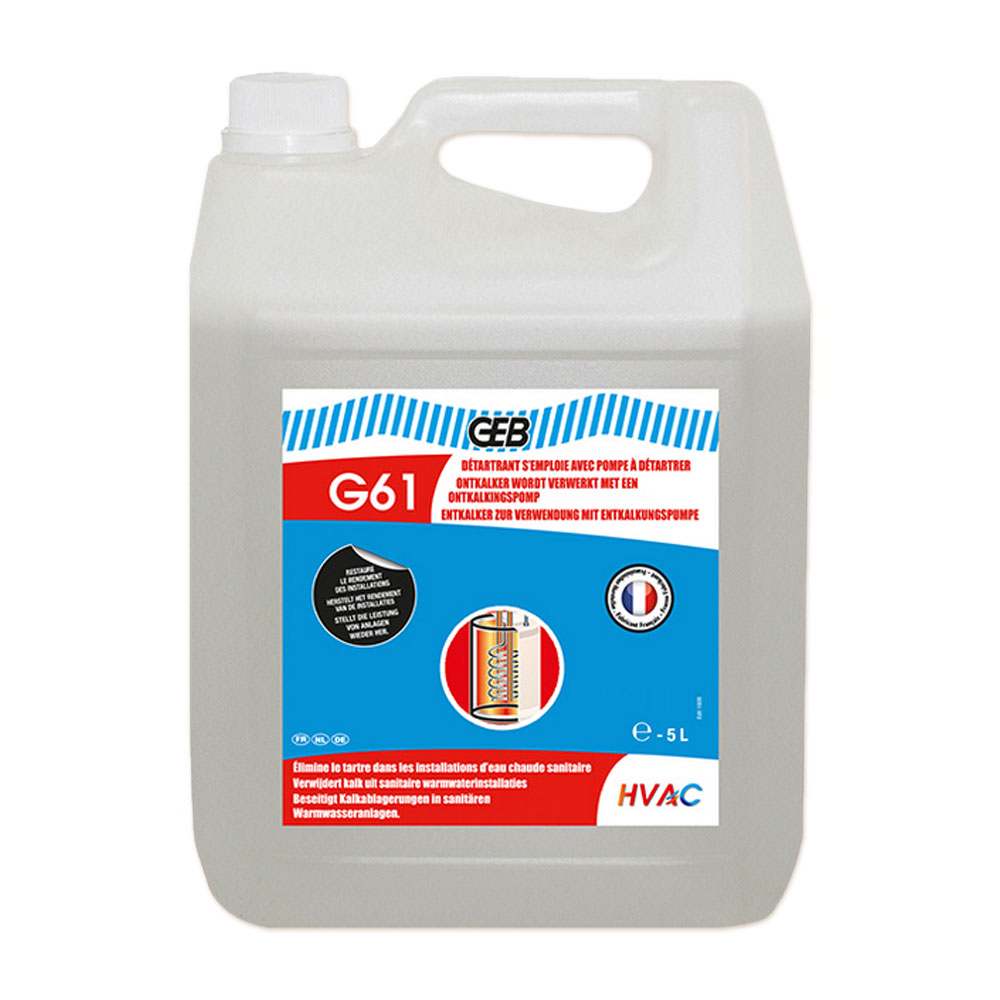 GEB G61 Detartrant Pompes рідина для видалення накипу
