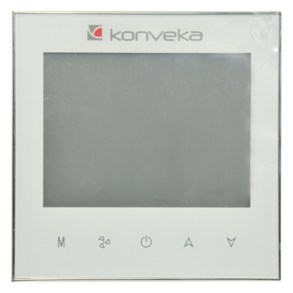 Konveka BAC-1000EMLN-FAN White кімнатний термостат для фанкойлів