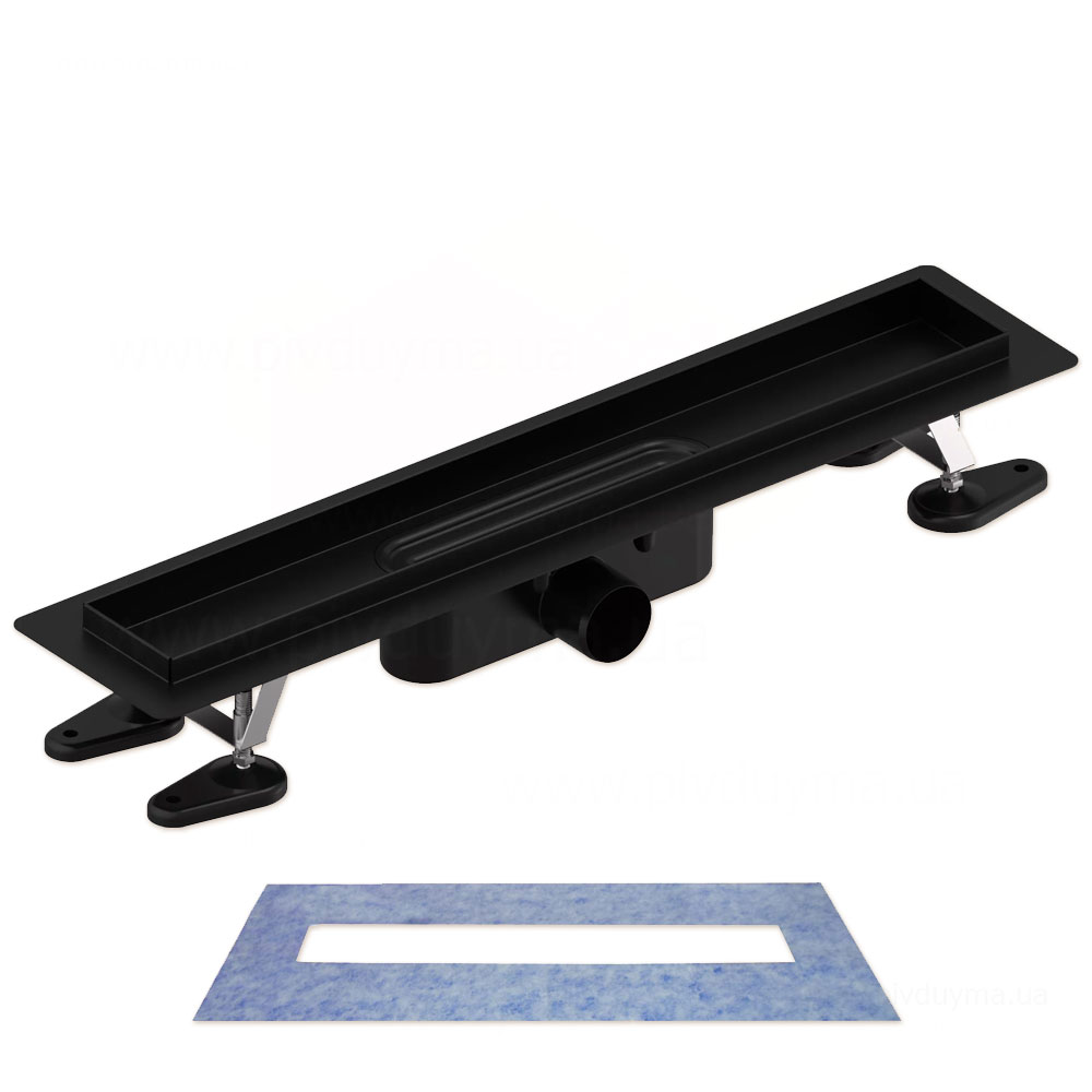 Uponor Aqua Ambient Black душові лотки