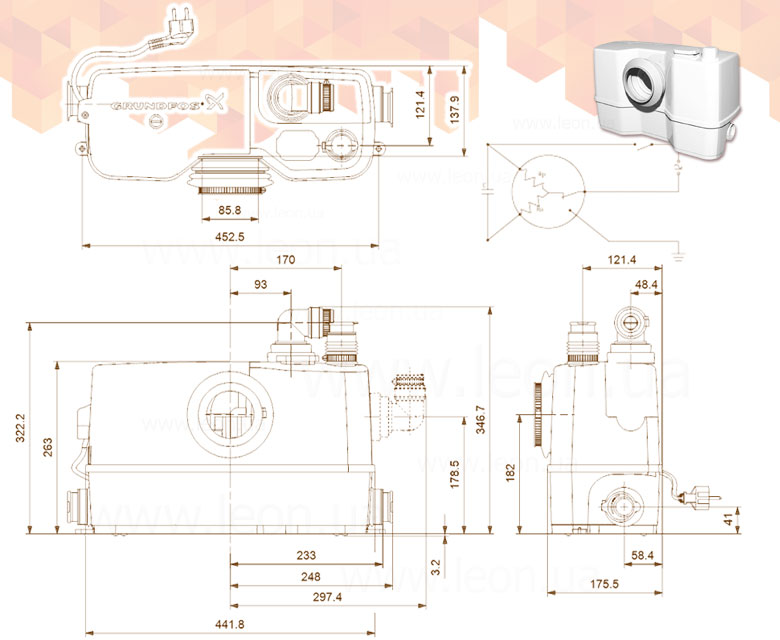 Grundfos Sololift2 WC-3