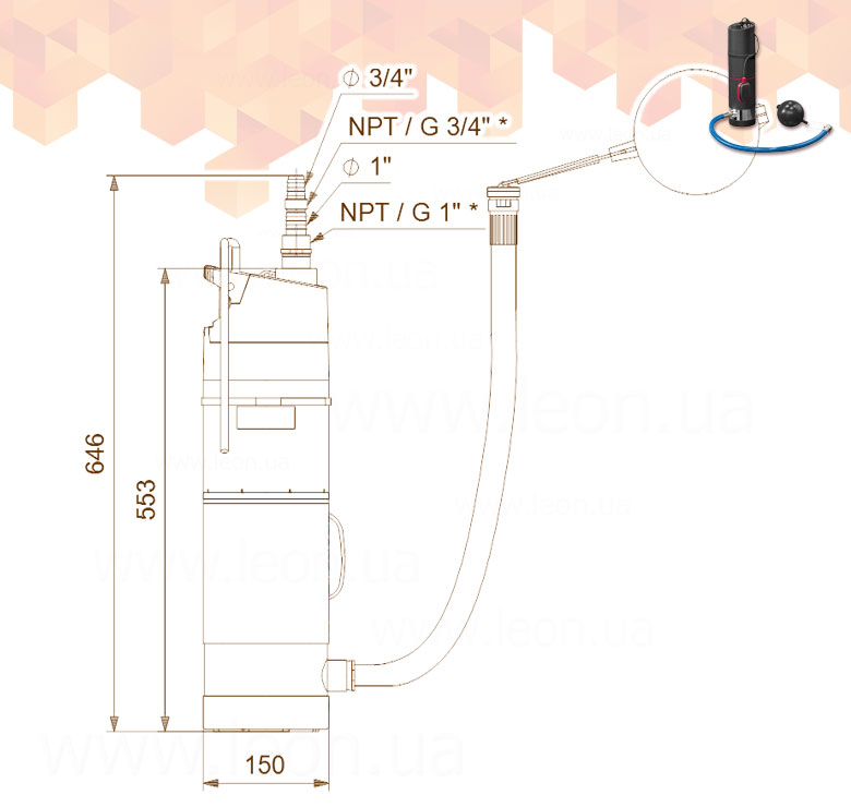 Grundfos SBA AW