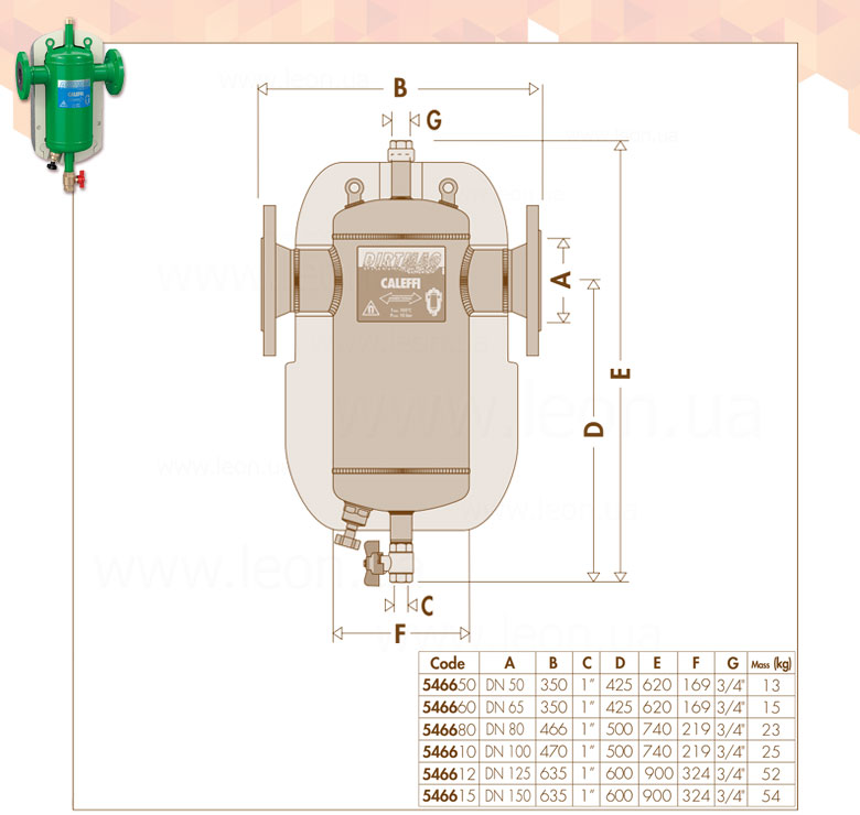 5466 Caleffi Dirtmag